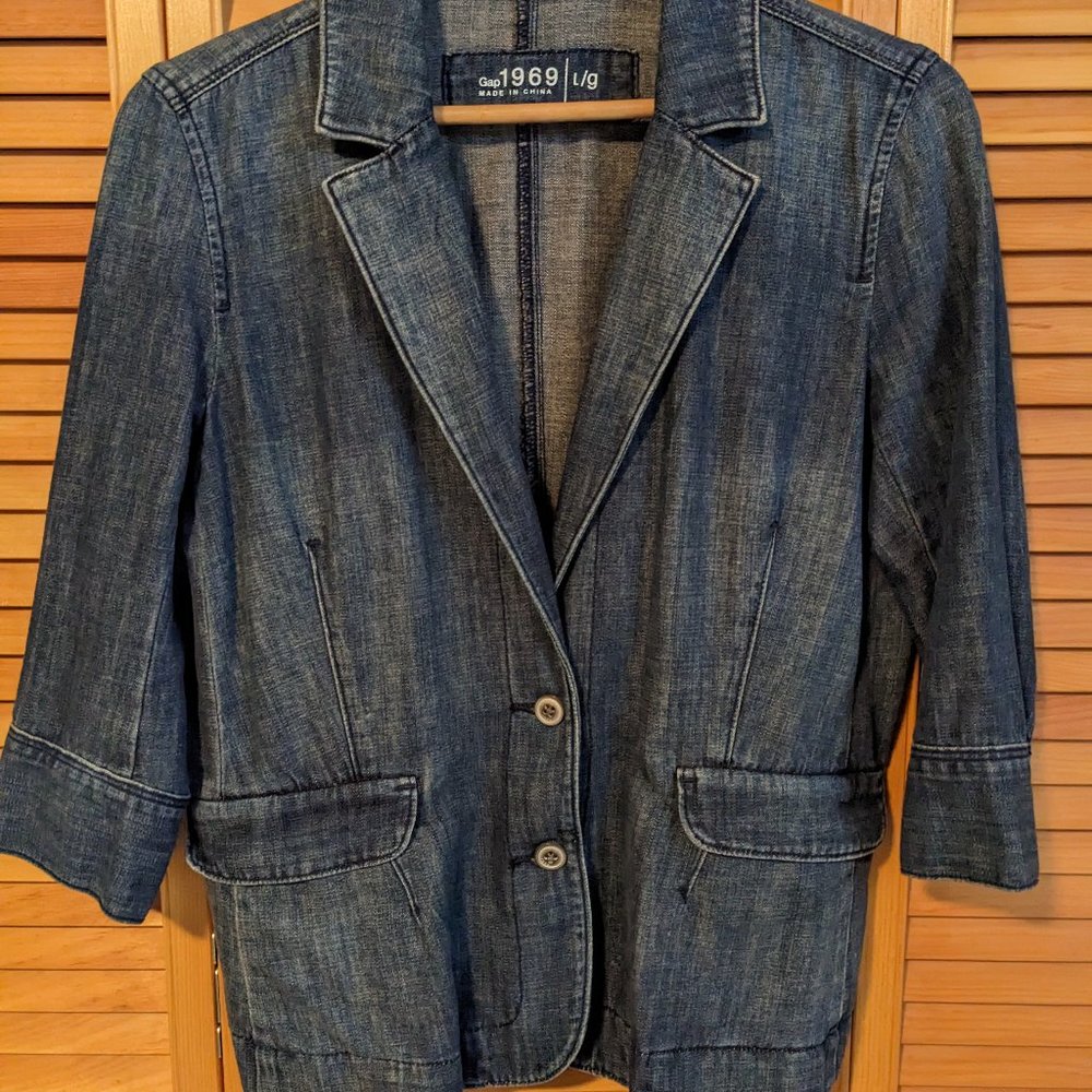 Veston en denim